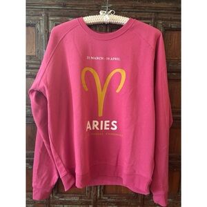 Anthropologie Aries Crewneck Sweater